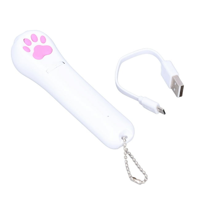 Juguete con linterna para mascotas, juguete interactivo para mascotas de interior, juguetes divertidos para gatos, juguete proyector para gatos, funcionalidad de alta precisión Jadeshay A