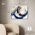 thumbnail image 5 of Bold Whirl I Canvas Luxury Abstract Art by Art Remedy, Gallery Wrapped, 24 x 20, 5 of 7