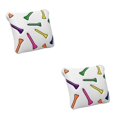 thumbnail image 4 of ZheElen Golf Maillet Putter Tête Couvre-Chef de Club de Golf Carré pour les Femmes Hommes Carré 2Set, 4 of 6