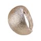thumbnail image 2 of Anillo de boda de metal cepillado para graduación. Plata, 2 of 9