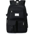 thumbnail image 2 of Girls Backpack School Bags, Large Capacity Rucksack Secondary Middle High School, Multi-pocket Backpack Waterproof School Backpacks, 2 of 5