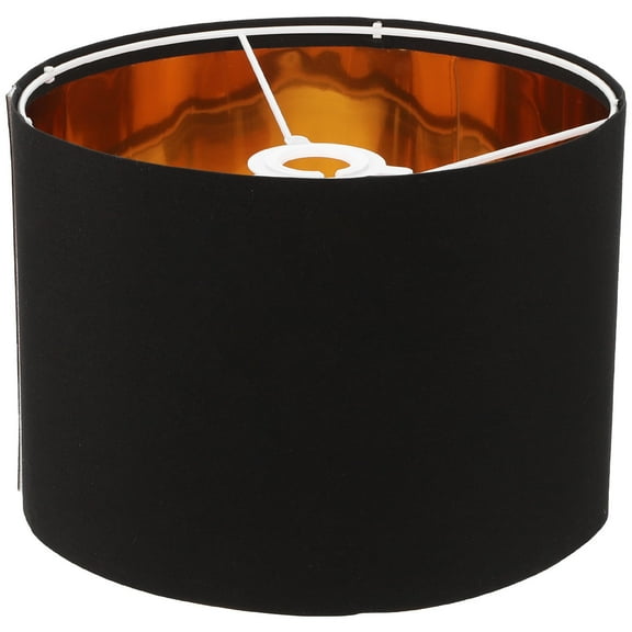 DEMACRIO Decorative Lighting Lampshade Metal Linen 1Set 9.8X9.8X7.1In