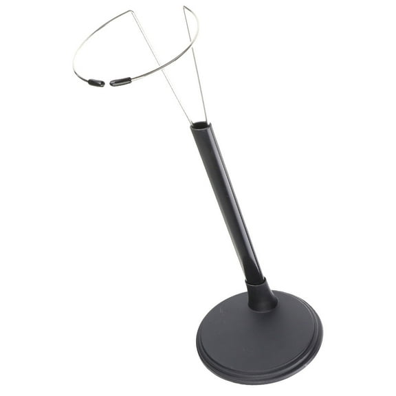 PVC Doll Stand for Storage Use Black Color Simple Design with Scientific Grip Part 6.5