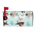 thumbnail image 2 of Lsque Cute Pug Dogs Mailbox Cover Standard Size ,Magnetic Mailbox Covers Post Wraps Letter Box Cover -25.5x21 in, 2 of 9