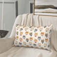 thumbnail image 5 of Daiia Shiba Head Face Bedding Waterproof Pillow Protector Zippered Queen – Bed Bug Proof Pillow Encasement-16"x24", 5 of 6