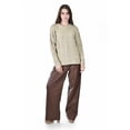 thumbnail image 5 of Sueter tejido con brillo Roman Fashion /Juvenil, 0712 (Beige) beige M, 5 of 5