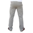 thumbnail image 4 of Pantalón de gabardina stretch John Silver  Corte recto color gris claro, 4 of 5