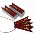 thumbnail image 3 of Inkdotpot Gold Foil Paper Hang Tags Made With Love Text Favor Tags 50 Pieces, 3 of 6