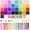 Type 1, variant on 1435 Piece Glass Beads Set, 6mm Round Crystal Beads in 34 Marbled Colors, Colorful Beads for Jewelry Making, DIY Crafts and Bracelet Making