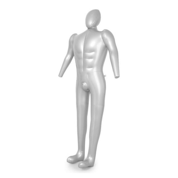 Male Inflatable Full Body Mannequin Shirt Pant Display Dummy Torso Model