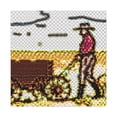 thumbnail image 1 of Wagon in Pointillism - Canvas, 1 of 10