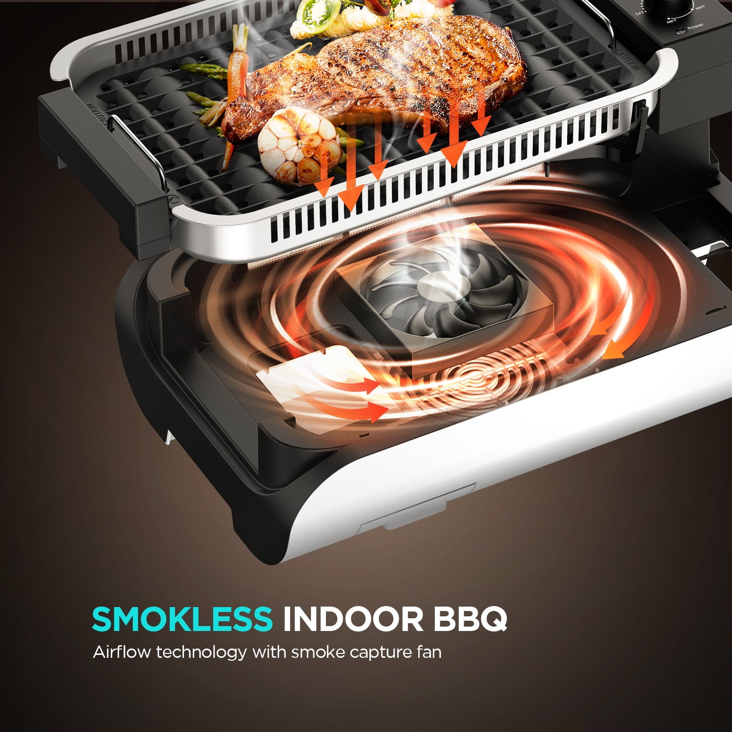 Indoor bbq grill smokeless best sale