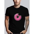 thumbnail image 2 of Doughnut Print Shirt, s For Men, Casual Short Sleeve T-shirt For Summer Tee For Adult, Men, Women, Teen, Teenager, Adolescent,Youth, 2 of 8