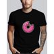 thumbnail image 1 of Camiseta con estampado de donuts, talla S, para hombre, informal, de manga corta, para verano, para adultos, hombres, mujeres, adolescentes, jóvenes, ocio., 1 of 9