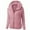 Hot Pink, variant on Admvng Winter Long Coats for Women Solid Color Warm Loose Plush Zip Long Sleeve Hooded Casual Jacket Winter Clothing for Women S-2XL