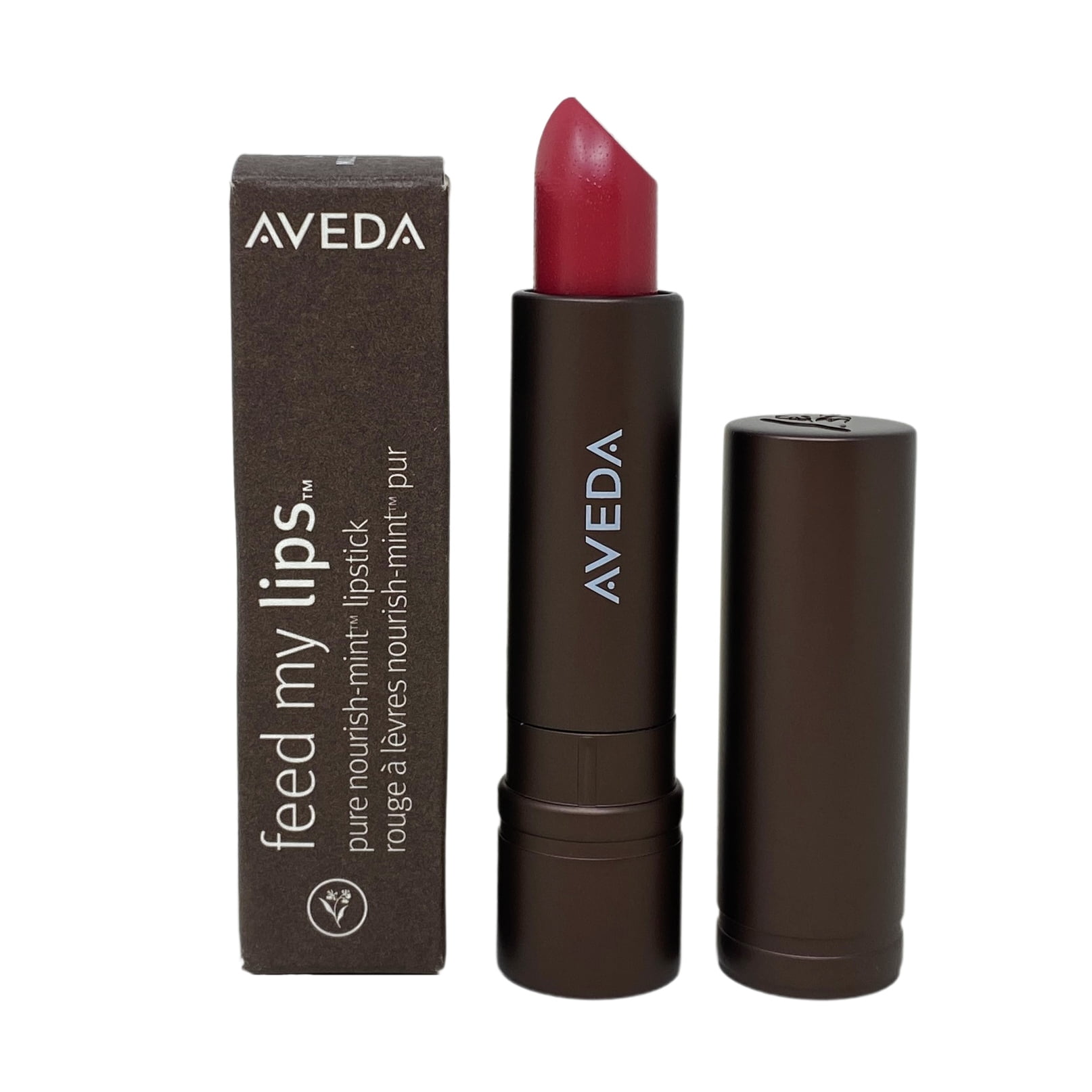 Aveda Feed My Lips Pure Nourish-Mint Lipstick - 05 Mulberry (rosy pink with light shimmer) - .12 oz / 3.4 g