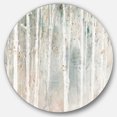 thumbnail image 1 of Designart « A Woodland Walk into the Forest III » Art Mural Rond en Métal Style Ferme - Disque de 36, 1 of 5