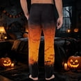 thumbnail image 7 of UDAUDU Halloween Pajama for Men Pumpkin Ghost Lightweight Pj Pants Elastic Waistband Halloween Lounge Sleep Bottoms with Pocket Orange S, 7 of 7