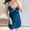 Blue, variant on Amkhujs Camisole Nightgowns for Women V Neck Nightdress Sleepwear Lace Nightwear Soft Lingerie for Women