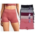 thumbnail image 4 of 3 High Waist Seamless Boyshorts Panties Womens Underwear Boxer Briefs One Size, 4 of 6