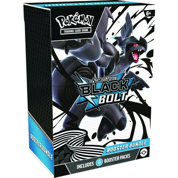 Pokemon TCG:  Scarlet & Violet—Black Bolt Booster Bundle (Limit of 2 per order and 1 order per household)