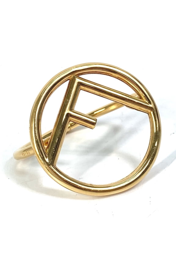 Pre-Owned Fendi FF Bracelet accessories Bangle Gold (Good)