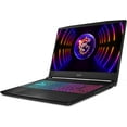 thumbnail image 2 of MSI Katana Gaming Laptop, 15.6" IPS Display, Intel Core i7-12650H, NVIDIA GeForce RTX 4070, 64GB DDR5 RAM, 1TB SSD, Wi-Fi 6, Bluetooth, 4-Zone RGB Backlight Keyboard, Windows 11 Home, 2 of 7