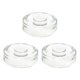 thumbnail image 1 of 3 Pcs Glass Fermentation Weights Wide Mouth Jars Jam Jars Sealing Lids Jars Fermentation Lids, 1 of 3