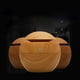 thumbnail image 4 of Injueey Difusor esencial USB del humidificador del aire del aromaterapia del humidificador del aire de las luces LED del grano de madera 130ml Humidificadores, 4 of 6