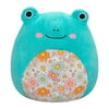 Squishmallows 7.5" Robert the Frog with Floral Belly