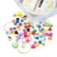 thumbnail image 4 of DIY Jewelry Making Kits including Polymer Clay & Acrylic Beads Brass Rings & Earring Hooks Zinc Alloy Clasps Iron Tips Stainless Steel Tweezers & Scissor Elastic Crystal Thread Mixed Color, 4 of 6