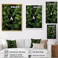 thumbnail image 4 of Designart "Playful Frolic of Pandas II" Animals Framed Wall Art - Traditional Green Panda Bedroom Framed Canvas Wall Art, 4 of 6