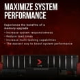 thumbnail image 2 of PNY XLR8 Gaming 16GB (2x 8GB) DDR4 3600MHz CL18 1.35V (XMP Compatible) Low Profile Desktop Memory Kit, 2 of 7