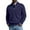 #+002Dark Blue, variant on ASDFVBKG Quarter Zip Collared Sweaters for Men Long Sleeve Collared Lightweight Knitted Pullover Casual Men Loose Fit Dressy Soft Fall Winter Solid Tops Purple M
