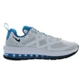 thumbnail image 2 of Nike Air Max Genome Boys Shoes Size 4, Color: White/Aqua, 2 of 5