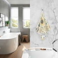 thumbnail image 2 of Yayeee 100% Cotton Hand Towels for Bathroom 16" x 28" Soft Absorbent Kitchen Towel, Floral Birds Pattern, 2 of 7