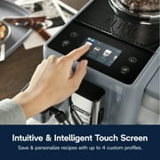 Rivelia Fully Automatic Espresso Machine, Blue-Grey