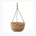 thumbnail image 2 of Cadancy Hanging Planter Basket Natural Seagrass Rope Woven Flower Pot Holder with Ropes for Indoor Outdoor Plants Macrame Style Home Garden Patio Porch Ceiling Decor, 2 of 7
