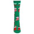 thumbnail image 2 of MeMoi Women's Meowy Christmas Holiday Crew Socks - Mens - Male, 2 of 3
