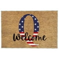 thumbnail image 2 of Wdhugt 4th Of July Door Mat Patriotic Doormat Entryway Rug Welcome Independence Day Doormat Stain And Fad Patriotic Decor Welcome Outdoor Mat, 2 of 2
