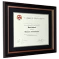 thumbnail image 6 of Excello Global Products Photo Document Frame: 8.5x11 with Double Mat Graduation Diploma Certificate Holder Wall Frame (Black/Silver)) - EGP-HD-0308, 6 of 6