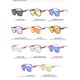 thumbnail image 4 of Gafas de sol coloridas, modernas y populares, antiultravioleta, antideslumbrantes, para adelgazar la cara, modernas para hombres y mujeres, 4 of 6