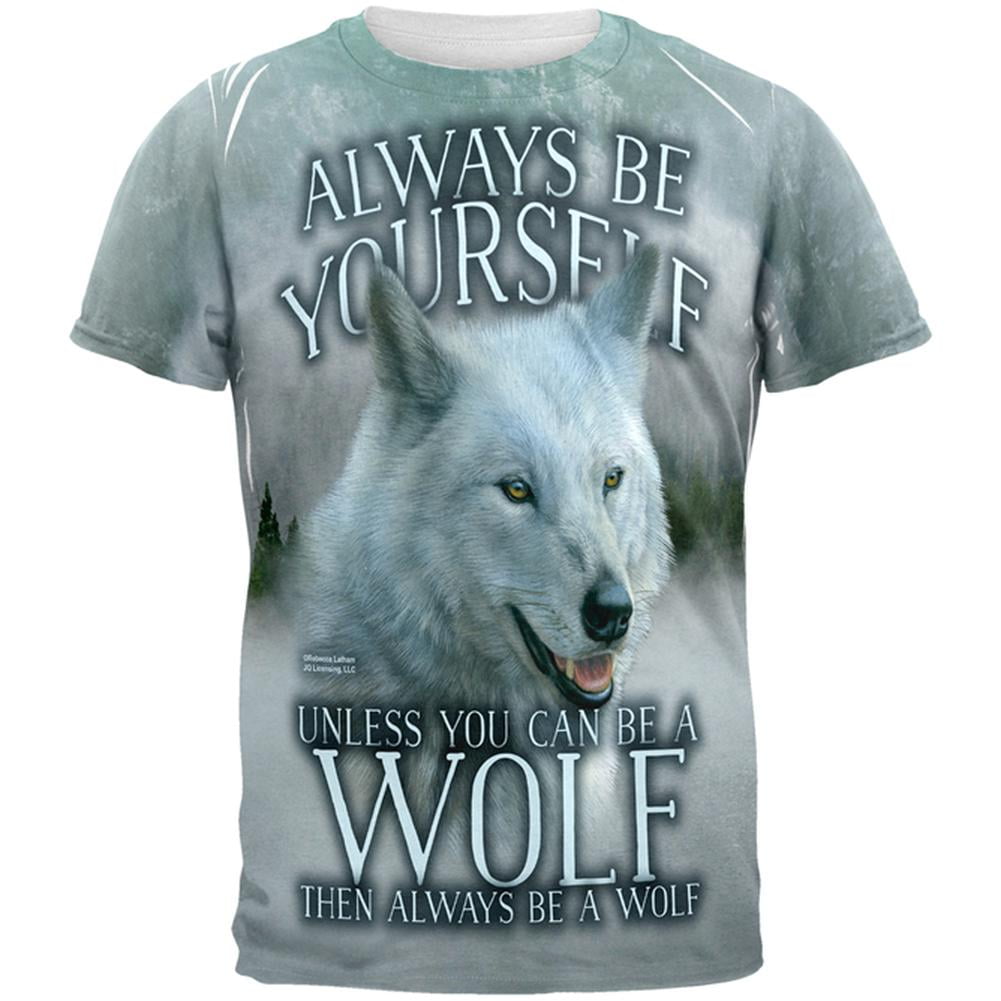 Buy > walmart wolf shirt > in stock