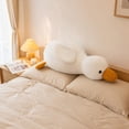 thumbnail image 4 of 70cm Large Plush Duck Pillow Toy Soft Stuffed Animal Doll for Kids Girls Sleeping Cushion Birthday Gift, 4 of 5