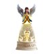 thumbnail image 1 of Bola de nieve navideña, caja de música, ángel, adorno, lámpara de noche, estatua de mesa, musical Estilo A, 1 of 9
