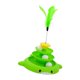 thumbnail image 5 of Bolas Pista Torre Gato Juguete Rodillo con Teaser IQ Traning Bola interactiva Juguete Giradiscos Juguete Ejercitador Juego Pista circular Divertido Verde Salvador Oruga de rodillos para gatos, 5 of 10