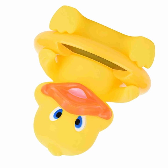 Termómetro de baño para bebé con pantalla de temperatura, termómetro flotante con forma de animal, pato amarillo