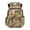 Baseball Bass Fish, variant on Brown Camo Bow Bookbag for Girls 10-12 Daypack Backpacks with Adjustable Strap Portable Handle 17 Inch Knapsack Padded Rucksack for Travel