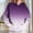 Purple, variant on Sweatshirt for Women Hoodies for Women Essentials Long Sleeve Stripe Pleated Casual Pullovers with Front Pocket Oversized Fall Winter Going out Work Party Fashion Top(Hot Pink)