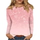 thumbnail image 2 of Blusas Wancir de manga 3/4 para mujer, camisetas casuales de manga tres cuartos, cuello redondo, lindas blusas tipo túnica, blusas de verano para mujer 2024, 2 of 5